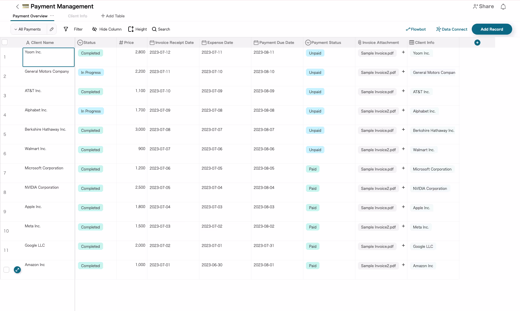 Payment Management